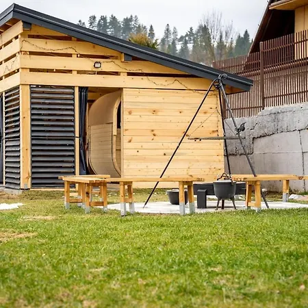 Szczyty Pienin - Przy Sciezce Velo Czorsztyn, Jacuzzi I Sauna Bez Limitu W Cenie بيت للعطل